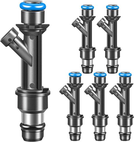 Fuel Injectors Set of 6 Compatible with Buick for LeSabre Park Avenue Regal, for Chevy for Camaro Impala Monte Carlo, for Pontiac for Bonneville Firebird Grand Prix, Replace 12586551 FJ313 in Kuwait
