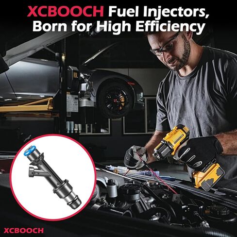 Fuel Injectors Set of 6 Compatible with Buick for LeSabre Park Avenue Regal, for Chevy for Camaro Impala Monte Carlo, for Pontiac for Bonneville Firebird Grand Prix, Replace 12586551 FJ313 in Kuwait