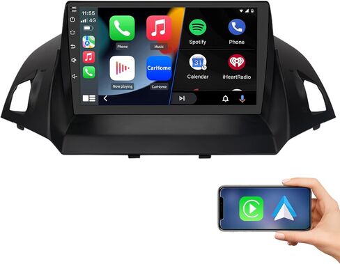 Car Radio Stereo [2G+64G] for Ford F150 F250 F350 Fusion Edge Explorer Taurus Freestar, 7 Inch Touch Screen Head Unit Bulit in Wireless CarPlay Android Auto GPS WiFi Bluetooth FM in Saudi Arabia