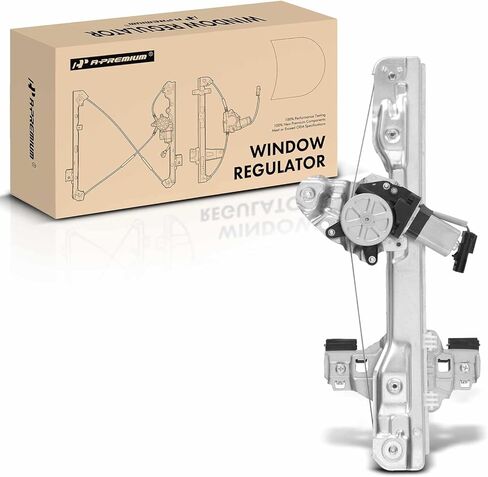 A-Premium Electric Power Window Regulator with Motor Compatible with Cadillac ATS 2013-2018, Rear Right Passenger Side in Saudi Arabia