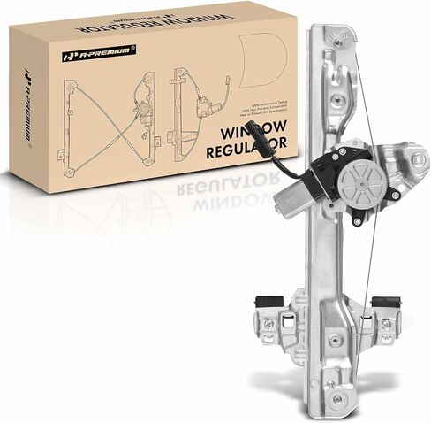 A-Premium Electric Power Window Regulator with Motor Compatible with Cadillac ATS 2013-2018, Rear Right Passenger Side in Saudi Arabia