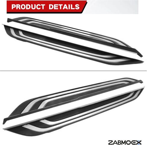 2 قطعة لوحات تشغيل مناسبة لـ 2019 2020 2021 2022 2023 2024 2025 Toyota RAV4 & 2021 2022 2023 2024 Toyota RAV4 Prime OE Style Matte Black الألومنيوم خطوات جانبية Nerf Bars Step Board Accessories in Kuwait