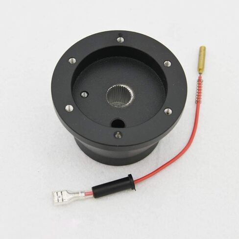 Flashpower Steering Wheel Short Hub Adapter Billet Black Compatible with MG MGB GT Roadster in Kuwait