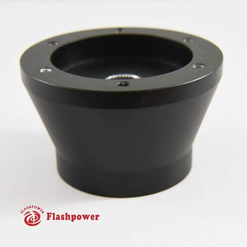 Flashpower Steering Wheel Short Hub Adapter Billet Black Compatible with MG MGB GT Roadster in Kuwait