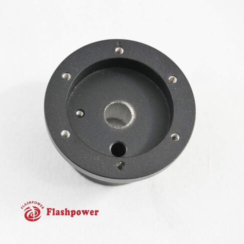 Flashpower Steering Wheel Short Hub Adapter Billet Black Compatible with MG MGB GT Roadster in Kuwait