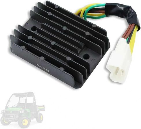 KARSEE Voltage Regulator Rectifier Fits for John Deere Turf Gator & John Deere Turf Gator 4X2 Replaces AM121776 in Kuwait