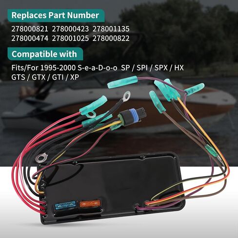 Dokili CDI MPEM Ignition Module Box for Sea-Doo GTI GTS HX SPX XP 717 720 278-000-423 278000474 278000821 Electrical Control Unit in Saudi Arabia