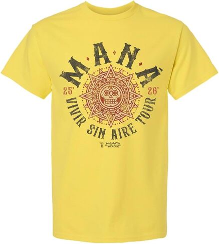 MANÁ Official Tour Vivir Sin Aire T-Shirt in Saudi Arabia