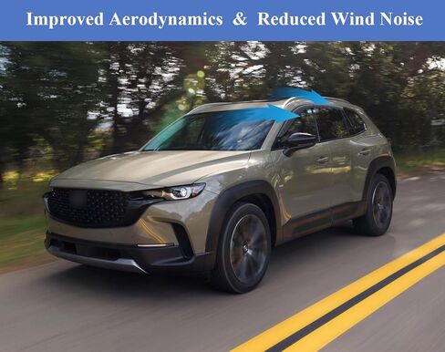 Window Visors Rain Guards Fit for Mazda CX-50 2023-2024, Extra Durable Window Deflectors for CX-50 2023 2024, Tape-On Style Side Vent Window Visors for Cars 4 Rain Guards in Kuwait