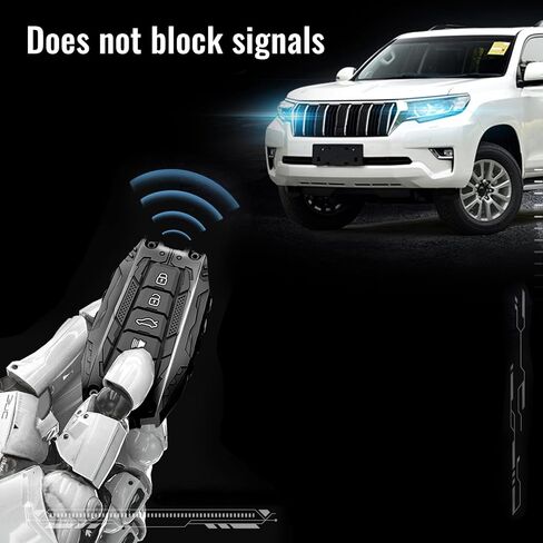 واقي مفتاح السيارة لسيارة Toyota Tundra 2022-2025 C-Style متوافق مع Venza/Sequoia (عبوة واحدة) in Kuwait