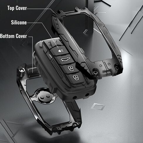 واقي مفتاح السيارة لسيارة Toyota Tundra 2022-2025 C-Style متوافق مع Venza/Sequoia (عبوة واحدة) in Kuwait