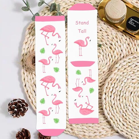 Inspirational Gifts - Flamingo Gifts for Women,Motivational Positive Encouragement Cheer up Uplifting Emotional Support Graduation Gift Ideas for Boys Girls Women Men Socks,Stocking Stuffers in Saudi Arabia