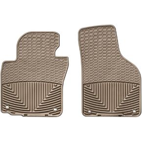 سجادات أرضية WeatherTech مناسبة لجميع الأحوال الجوية لسيارة VW CC، Golf R32، Eos - الصف الأول (W53)، أسود in Kuwait