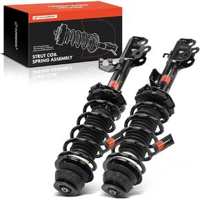 A-Premium Front Complete Struts Compatible with Nissan Kicks 2018/2020-2024 - 2x Replacement Suspension Shock Absorber with Coil Spring Assembly in Kuwait