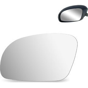 NEYASU Mirror Glass Passenger Right Side fit for 2001 2002 2003 2004 2005 2006 2007 2008 2009 2010 Volkswagen Beetle Convex Glass Replacement with Adhesives No Heated RH in Kuwait
