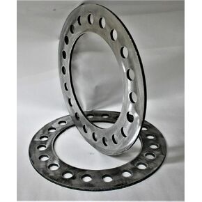 (2) فواصل عجلات فولاذية مقاس 1/4 بوصة لسيارة تشيفي جي إم سي دودج فورد 10 × 225 مم متري أو 10 × 8.75 in Kuwait