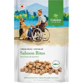 مزارع كاليدون لدغات مجففة بالتجميد - سمك السلمون 90 جم / 3.2 أونصة in Kuwait