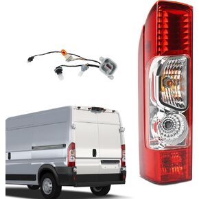 Halogen Tail Light Assembly Compatible with 2014-2022 Ram Promaster 1500 2500 3500, W/Bulbs & Harness, Rear Lamp Left Driver Side Replacement 04725947AD 04725947AC, 4725947AA, 4725947AB in Saudi Arabia
