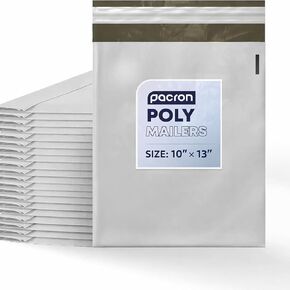 10x13 Poly Mailers 500 Pack – Professional Shipping Bags for Apparel & Soft Goods – Self Seal Tamper-Proof Envelopes – Heavy Duty Waterproof & Privacy Shielding Mailing Bags in Kuwait