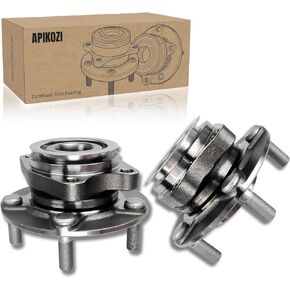 2 قطعة 513298 مجموعة محور العجلة الأمامية تناسب نيسان روج 2008-2013، لروج سيليكت 2014-2015، لسنترا 2007-2012، 5 العروة ث/ABS in Kuwait