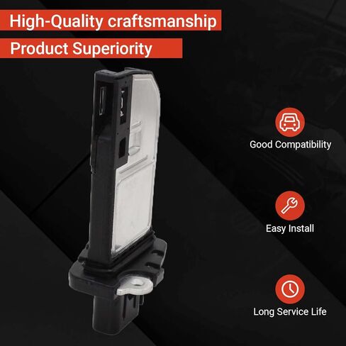 مستشعر تدفق الهواء الشامل MAF BR31-12B579-AA متوافق مع Ford F-150 F-250 F-350 F-450 F-550 E-350 E-450 Explorer Fusion Mustang Taurus Expedition Flex Transit Lincoln Navigator MKS MKT in Saudi Arabia