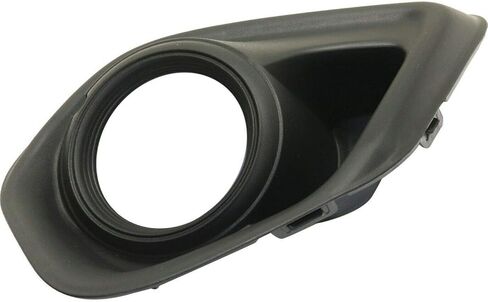 DAT AUTO PARTS Front Right Passenger Side Fog Light Cover Lamp Hole Bezel Trim Insert Replacement For 2013-2015 Mitsubishi Outlander Sport Black Textured Plastic without Chrome MI1039118 8321A514 in Saudi Arabia