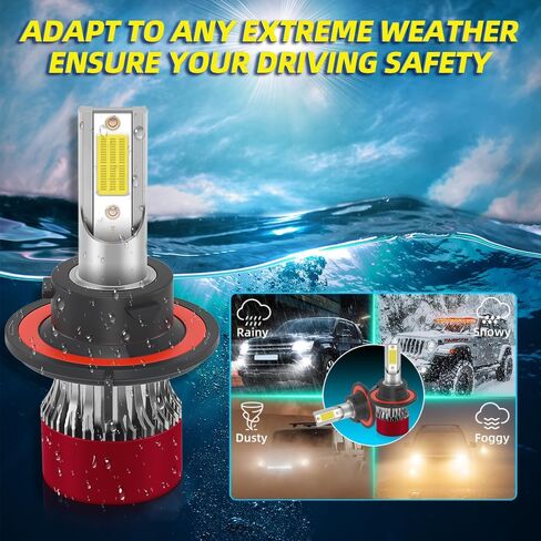مصابيح كهربائية متوافقة مع GMC Yukon 2007 2008 2009 2010 2011 2012 2013 2014 H13 9008 High Beam 5202 PS24W 5201 9009 سطوع أضواء الضباب 800% مع قابس مروحة التبريد والتشغيل حزمة من 4 in Kuwait