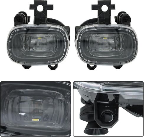 زوج من مصابيح الضباب للسائق الأيسر والجانب الأيمن من Labwork لاستبدال نيسان ركلات 2021-2023 مع مفتاح أسلاك الإطار in Kuwait