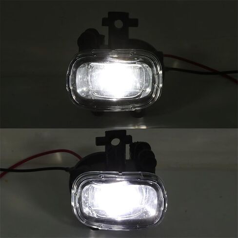 زوج من مصابيح الضباب للسائق الأيسر والجانب الأيمن من Labwork لاستبدال نيسان ركلات 2021-2023 مع مفتاح أسلاك الإطار in Kuwait