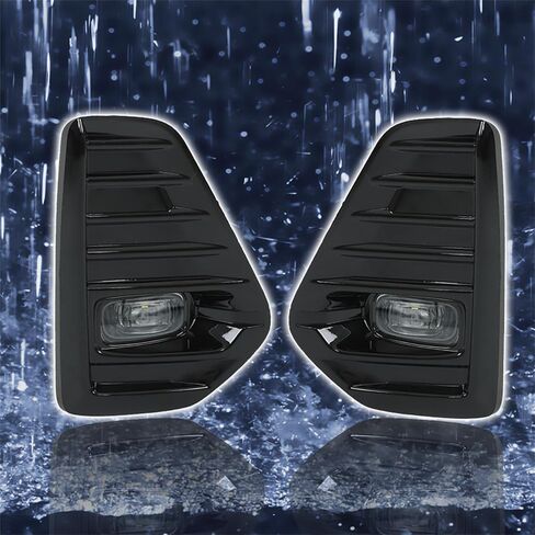 زوج من مصابيح الضباب للسائق الأيسر والجانب الأيمن من Labwork لاستبدال نيسان ركلات 2021-2023 مع مفتاح أسلاك الإطار in Kuwait