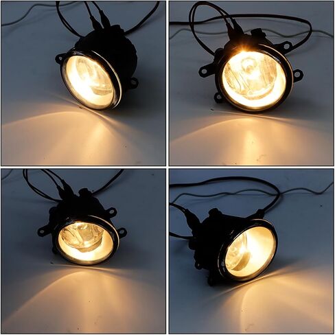 Fog Lights Assembly Replacement for Camry LE 2012 2013 2014 with Chrome Covers Switch Wiring Bulbs in Saudi Arabia