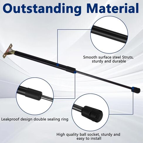 Front Hood Lift Support, Compatible with Jeep Wrangler JK & Unlimited 2011 2012 2013 2014 2015 2016 2017 2018 Hood Quick Lift Struts Lift Support Shocks Kit 1 Pair in Saudi Arabia
