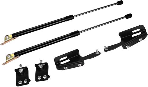 Front Hood Lift Support, Compatible with Jeep Wrangler JK & Unlimited 2011 2012 2013 2014 2015 2016 2017 2018 Hood Quick Lift Struts Lift Support Shocks Kit 1 Pair in Saudi Arabia