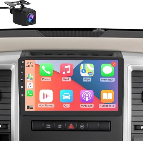 ستيريو راديو السيارة لسيارة جيب رانجلر JK كومباس جراند شيروكي دودج رام مع CarPlay Android Auto in Saudi Arabia