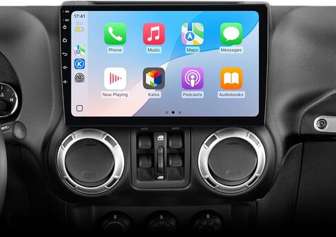 ستيريو راديو السيارة لسيارة جيب رانجلر JK كومباس جراند شيروكي دودج رام مع CarPlay Android Auto in Saudi Arabia