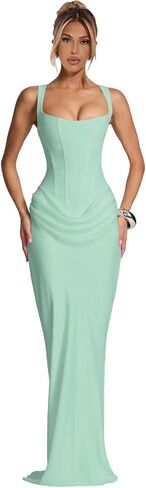 مشد حورية البحر فساتين لحضور الحفلات الموسيقية 2026 من الساتان لوصيفات العروس للنساء فستان رسمي طويل للسهرات والزفاف in Kuwait