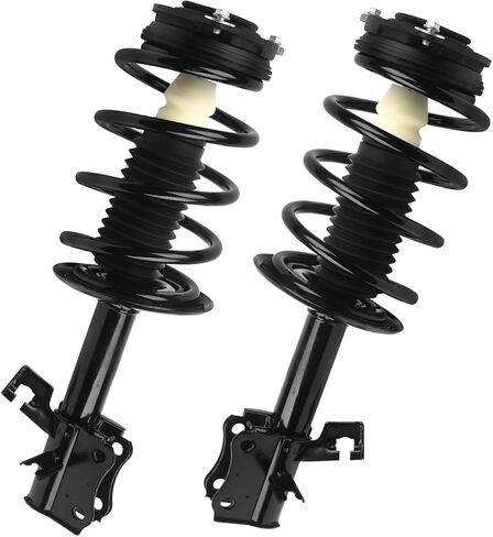 KUSATEC Front Pair Complete Struts Shock Absorber fit for 2007-2012 Nissan Sentra, 172379 172378 Struts with Coil Spring Assemblies in Saudi Arabia