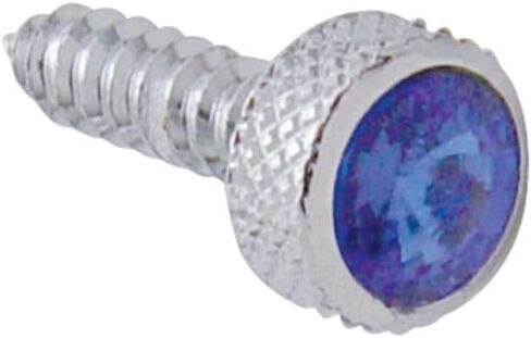 CTW 6 Pack of Upper Dash Screws Fits Kenworth - Blue Crystal Jewel in Kuwait