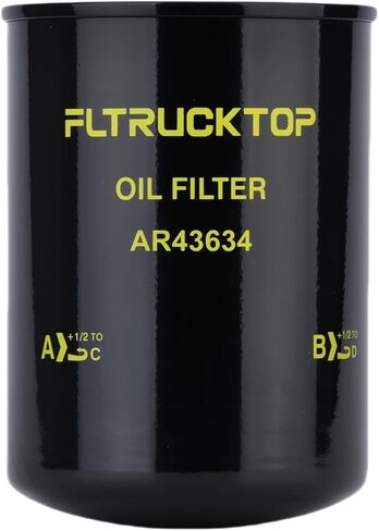AR43634 Oil Filter Compatible with John Deere 4040 4230 4240 4320 4430 4520 4620 4630 4640 4840 5010 5020 6030 7020 7520 8430 8630 in Saudi Arabia