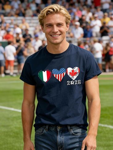 قمصان كرة القدم 2026 للنساء والرجال في الولايات المتحدة الأمريكية بأكمام قصيرة تي شيرت لكرة القدم تحت عنوان جرافيك تي شيرت علوي in Kuwait