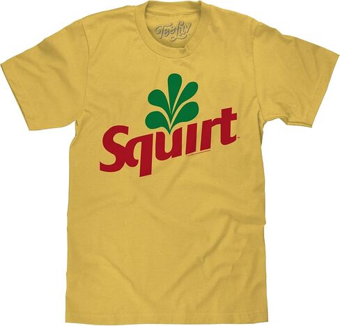 تي شيرت رجالي بشعار Squirt Grapefruit Soda من Tee Luv in Saudi Arabia