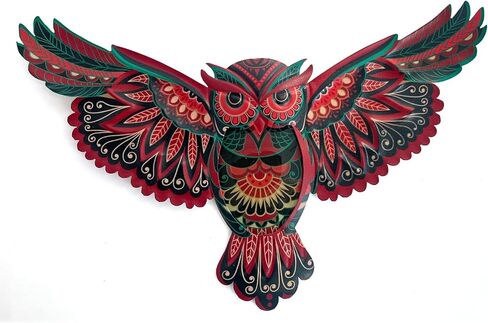 LIFFY Boho Cat Metal Wall Decor - Cute Hanging Meal Wall Art, Farmhouse Decor Meets Mid-Century Bohemian, Modern Decoration, Lovely Cat Gifts, for Women in Kuwait