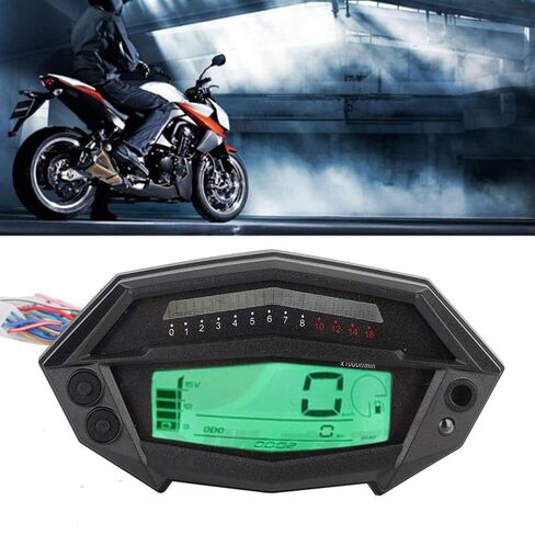 ZJchao Digital Tachometer, Speedometer Tachometer for PC LED Easy Installation for Z1000 in Saudi Arabia