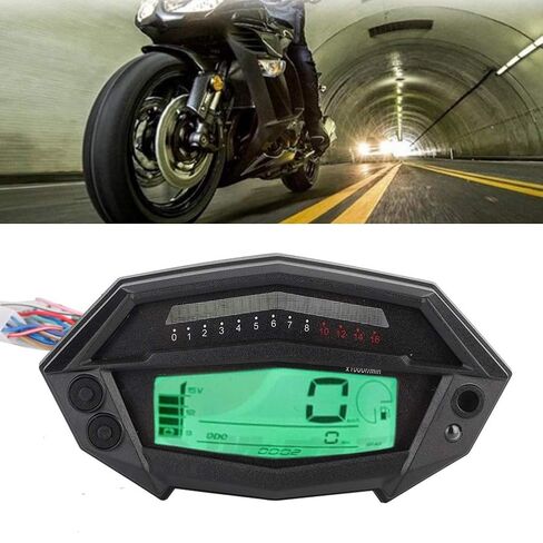 ZJchao Digital Tachometer, Speedometer Tachometer for PC LED Easy Installation for Z1000 in Saudi Arabia