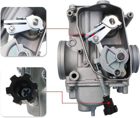 Priprilod Carburetor 16100-958-013 Compatible with Honda ATC 250SX 1985 1986 1987 - fit for 3-Wheeler Trike ATV in Saudi Arabia