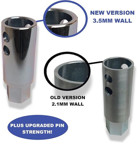 Jack & Drill - Drill To Trailer Jack Adapter - Connects Drill To 1" Drive Shaft On Trailer Jack - Fits Most 10k - 12k Trailer Jacks - DTJ-01 in Saudi Arabia