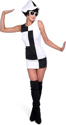 زي نسائي أحادي اللون من الستينيات in Kuwait