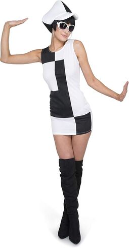 زي نسائي أحادي اللون من الستينيات in Kuwait