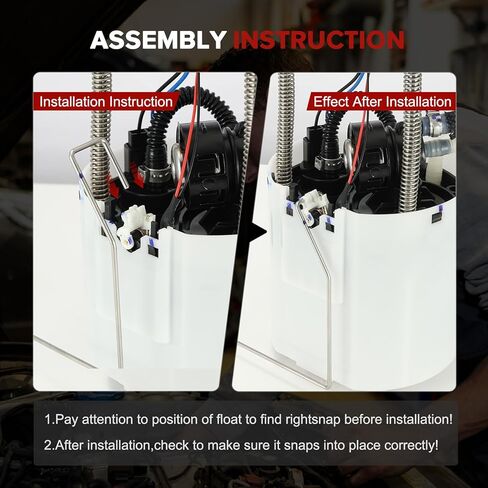 E2568M Electric Fuel Pump Module Assembly Compatible with Ford Escape 2010-2012, Compatible with Mercury Mariner,for Mazda Tribute 2010-2011, 2.5L L4 Replaces# P76591M FG1317 AL8Z9H307A in Kuwait