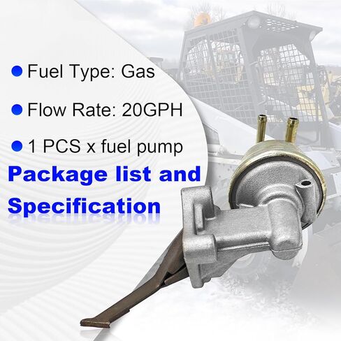 مضخة الوقود 70123 تناسب Melroe Bobcat 642B 742B تناسب ميتسوبيشي 1.6L 4 سلندر 32HP جرافة انزلاقية تعمل بالغاز in Kuwait